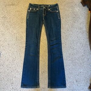 Miss Me low rise bootcut jeans